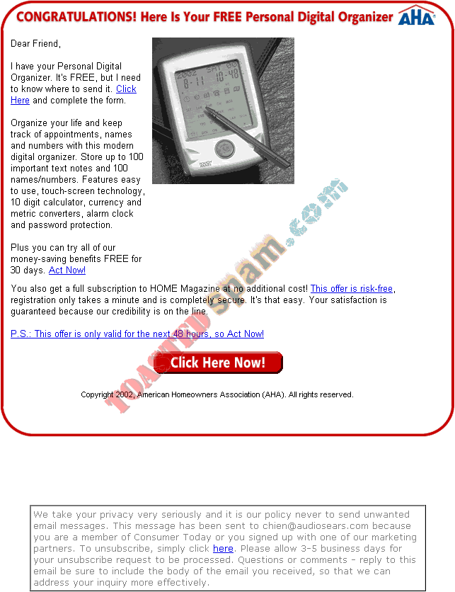 toastedspam.com aptimail.consumertoday.net 0001 - 2002-09-08	aptimail.consumertoday.net/AptiMail/TrackClick