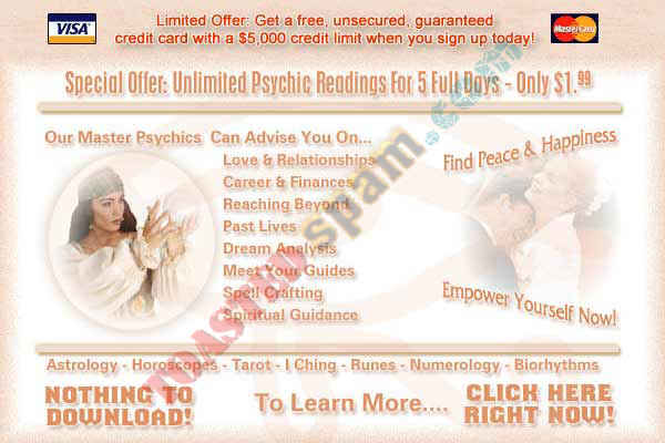 toastedspam.com rates online.net_0001 - 2003-11-23	psychic readings - rates-online.net lmihosting.com mailto:stublade@hotmail.com 818-594-7185